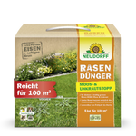 Engrais pour pelouse Neudorff anti-mousse et anti-mauvaises herbes