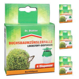 Nachfüllpack Buchsbaumzünsler-Falle: Einfaches und schnelles Nachfüllen - Silberkraft