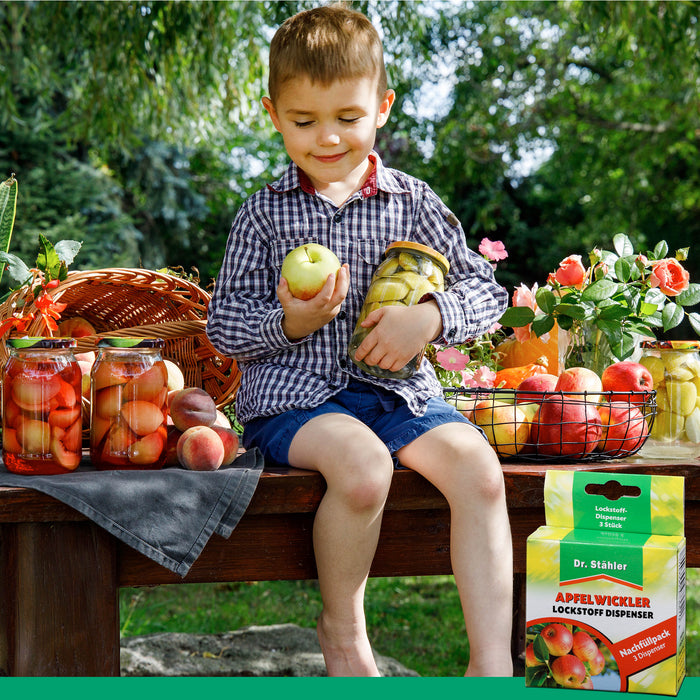 Pack de recharge d'attractif aux phéromones du carpocapse de la pomme : protection efficace des arbres fruitiers