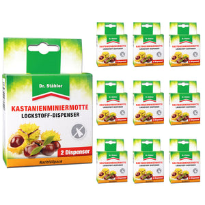 Kastanienminiermotte Lockstoffdispenser - Schutz für die Rosskastanie - Silberkraft