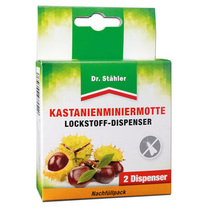 Kastanienminiermotte Lockstoffdispenser - Schutz für die Rosskastanie - Silberkraft