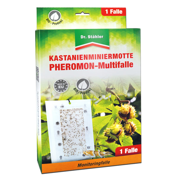 Multi-piège à phéromone mineuse du châtaignier efficace pour toutes les espèces de châtaigniers - Silberkraft