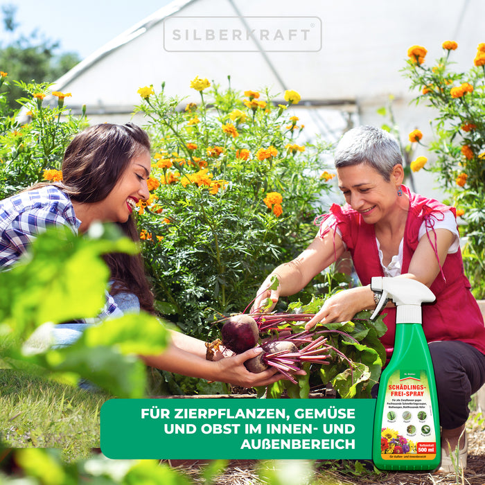 Spray antiparasitaire pour un environnement végétal protégé sans acariens ni pucerons