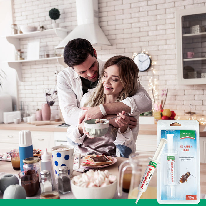 Gel anti-blattes Cockroach-Ex efficace contre les infestations de cafards | Anti-blattes