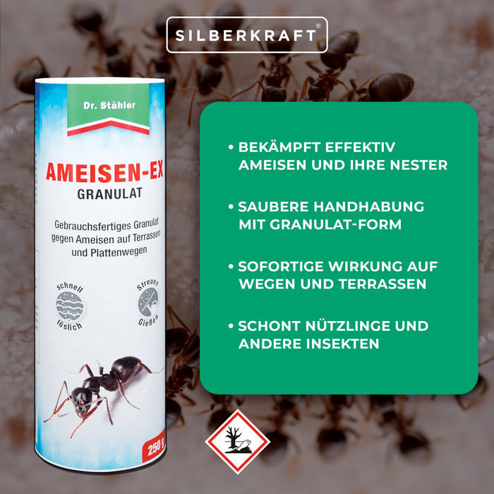 Granules anti-ex éprouvés pour une défense efficace contre les nuisibles