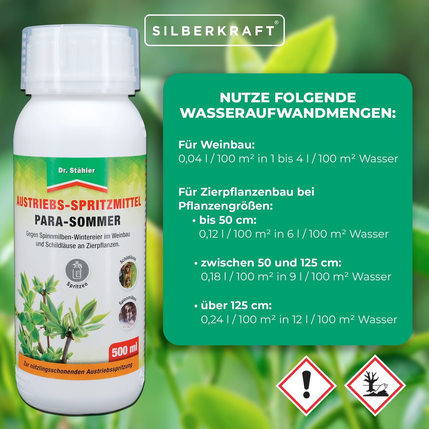 Para Sommer : Spray de croissance contre les cochenilles et les tétranyques