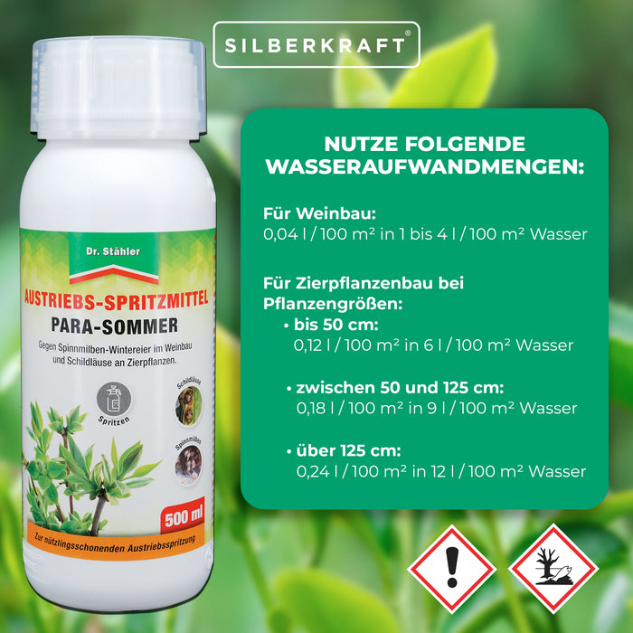 Para Sommer : Spray de croissance contre les cochenilles et les tétranyques