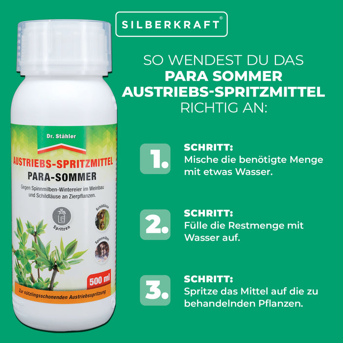 Para Sommer : Spray de croissance contre les cochenilles et les tétranyques