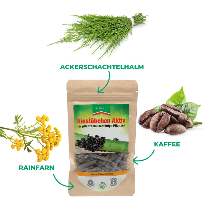 Biostäbchen Aktiv : Fortifiant végétal très efficace pour des plantes vitales et résistantes