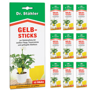 Bâtonnets jaunes efficaces pour lutter contre les insectes volants comme les aleurodes, les moucherons fongiques et les pucerons