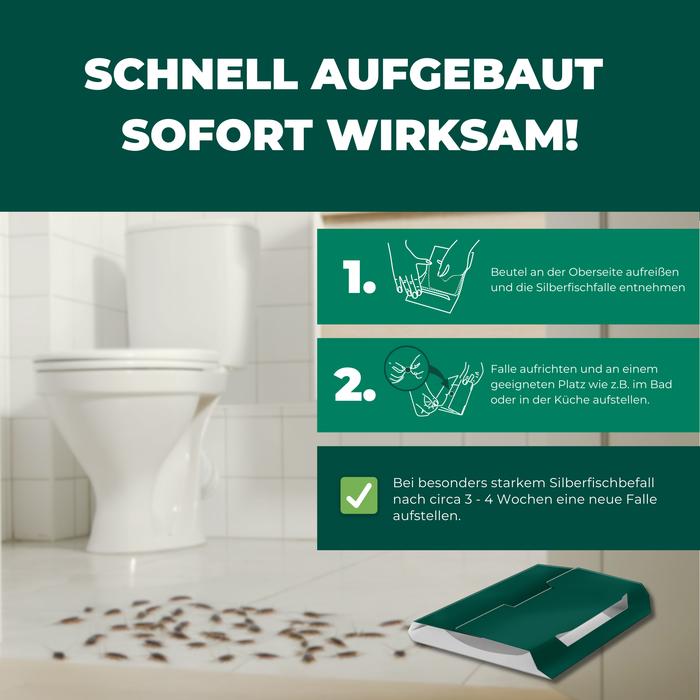 Piège à mites 6 pièces