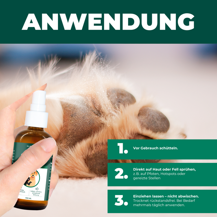 Spray de toilettage pour animaux de compagnie