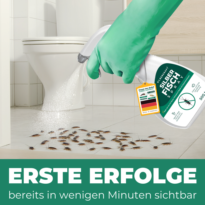 Spray anti-poissons d'argent 500 ml, livre électronique inclus