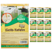 Panneaux jaunes Silence : Solution efficace contre les aleurodes, les moucherons des champignons, les mouches des fruits et du vinaigre