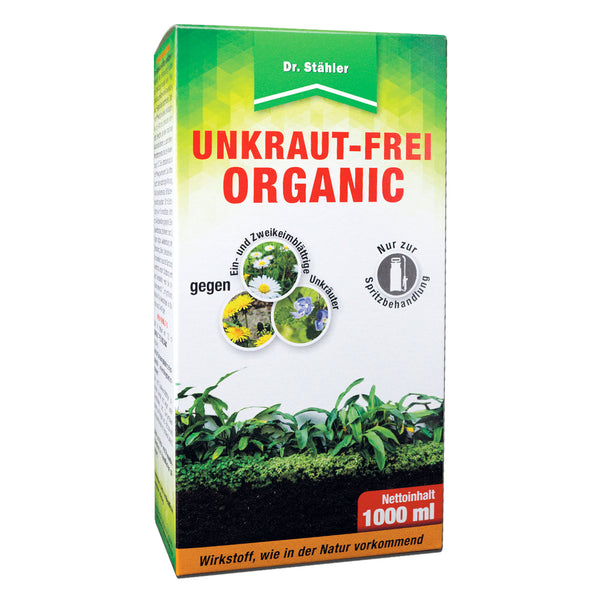 Weed-Free Organic : Spray pour lutter contre les mauvaises herbes pour un paysage de jardin impeccable - Silberkraft