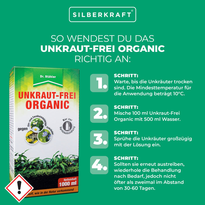 Weed-Free Organic : Spray anti-mauvaises herbes pour un paysage de jardin impeccable