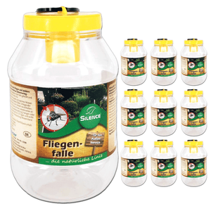 Silence Fliegenfalle: Optimaler Fliegenschutz  für den Außenbereich - Silberkraft