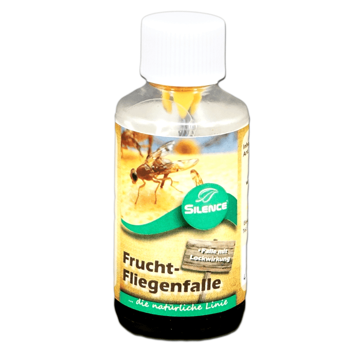 Piège à mouches des fruits Silence : piège de surveillance pour détecter les infestations de mouches des fruits, des fruits et du vinaigre