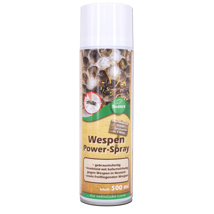 Silence Wasp Power Spray : Spray anti-insectes prêt à l'emploi à effet immédiat