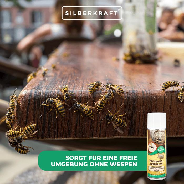 Mousse guêpe Silence : Mousse prête à l'emploi pour lutter contre les nids de guêpes