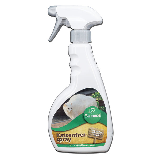 Silence Cat Free Spray : Spray prêt à l'emploi pour dissuader les chats - Silberkraft