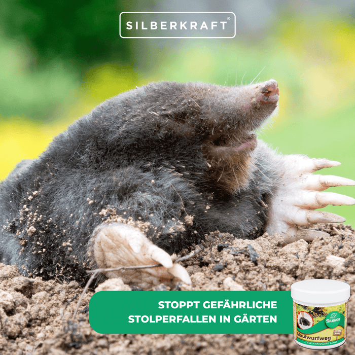 Silence Mole Path : dissuasif efficace contre les taupes pour le jardin