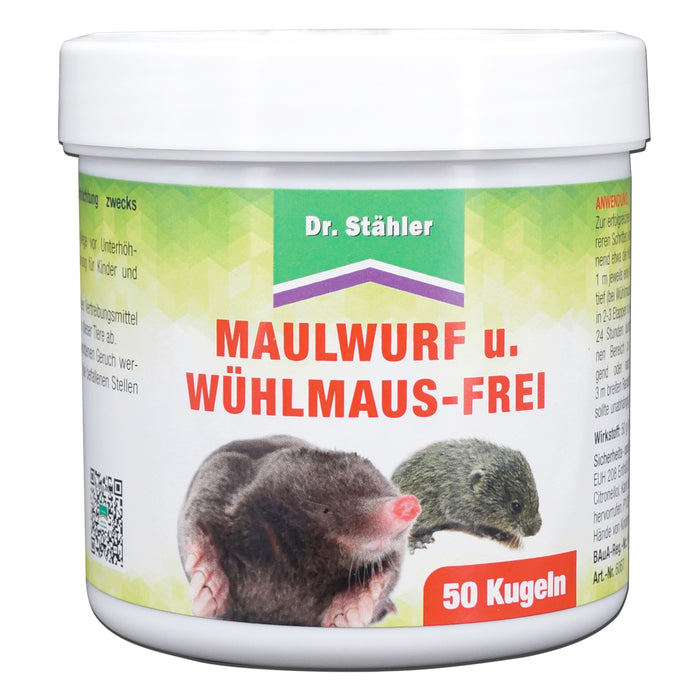 Maulwurf- und Wühlmaus-Frei: Erfolgreiche Vertreibung - Silberkraft