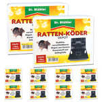 Dépôt d'appâts pour rats efficace avec piège à pression pour l'intérieur et l'extérieur - Silberkraft