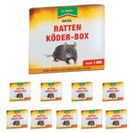 Boîte à appâts pour rats Ratzia : pour l'application professionnelle d'appâts pour rats à l'intérieur et à l'extérieur - Silberkraft
