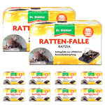 Piège à rats Ratzia : piège à pression pour un contrôle efficace des rats à l'intérieur et à l'extérieur - Silberkraft