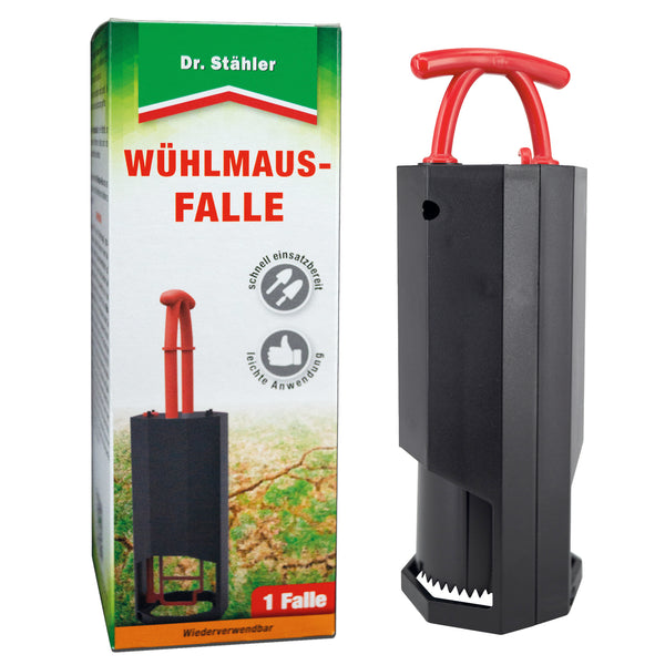 Piège à campagnols : Protection optimale contre les campagnols pour votre jardin (réutilisable) - Silberkraft