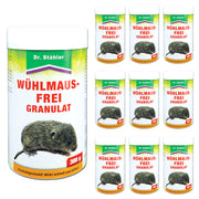 Granulés anti-campagnols efficaces : protection immédiate contre les campagnols dans et autour des maisons