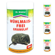 Granulés anti-campagnols efficaces : protection immédiate contre les campagnols dans et autour des maisons
