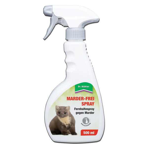 Marten-Free Spray : Protection contre les martres très efficace pour la maison et la voiture - Silberkraft