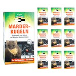 Protection efficace contre les dégâts causés par les martres : boules parfumées aux martres pour votre voiture - Silberkraft