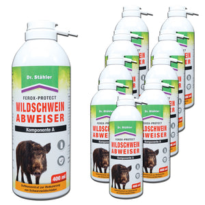 Ferox-Protect Wildschweinabweiser Spray - Komponente A für den Schutz vor Schwarzwildschäden - Silberkraft