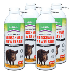 Ferox-Protect Wildschweinabweiser Spray - Komponente A für den Schutz vor Schwarzwildschäden - Silberkraft