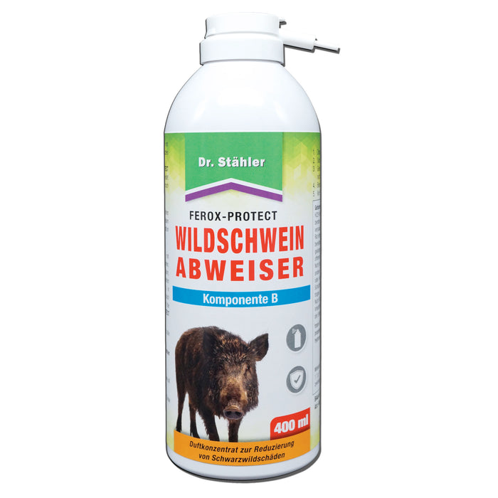 Ferox-Protect Wildschweinabweiser Spray-Set: Zuverlässige Vertreibung von Wildschweinen - Silberkraft