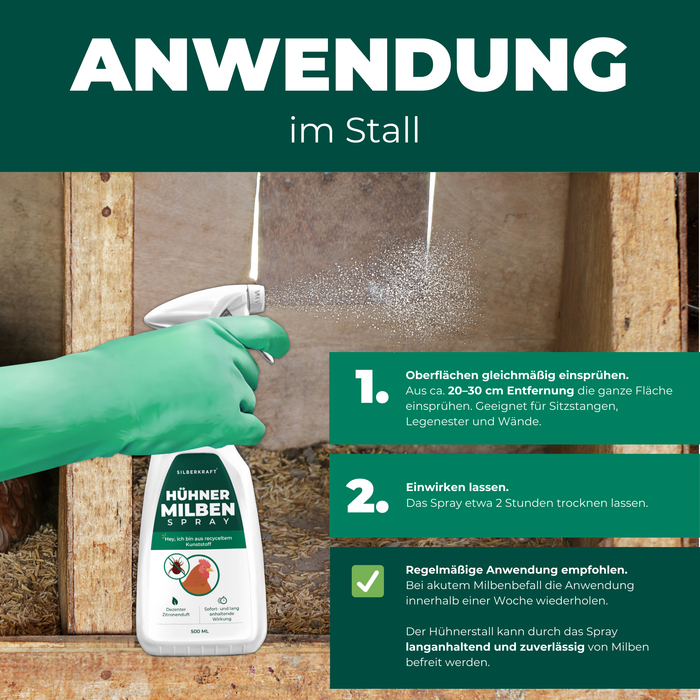 Poulets anti-acariens