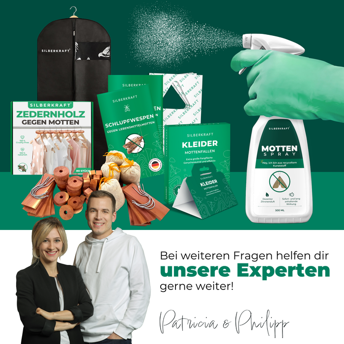 Spray anti-mites contre les vêtements et les mites alimentaires