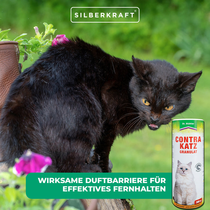 Granulés Contra cat : Protection efficace contre les chats, chiens et lapins autour de votre maison