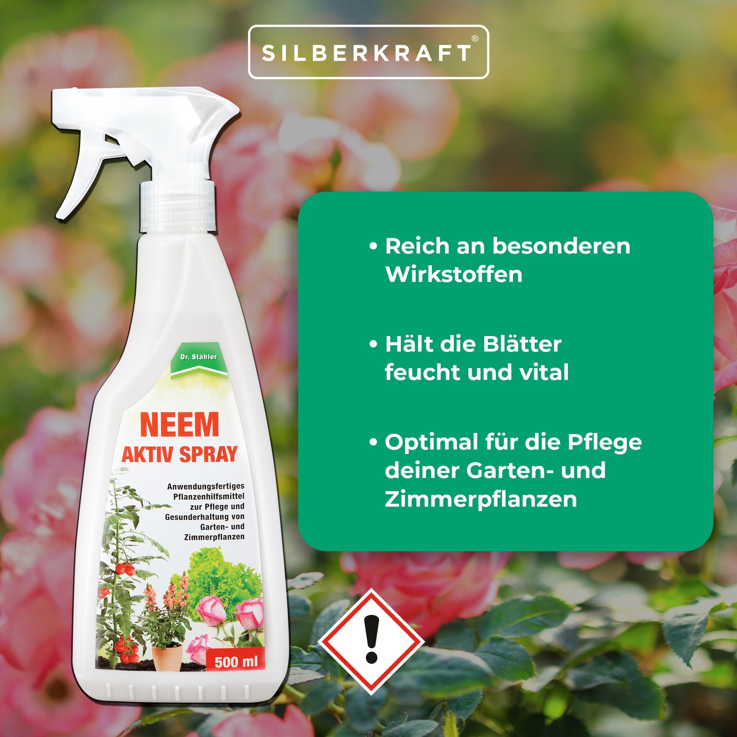 Neem Active Spray : soigner et maintenir la santé des plantes de jardin et d'intérieur