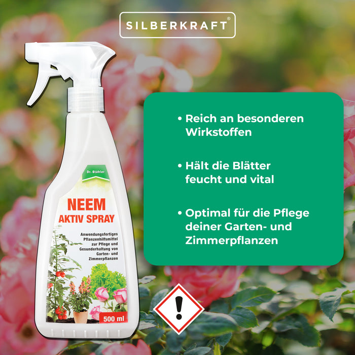 Neem Active Spray : soigner et maintenir la santé des plantes de jardin et d'intérieur