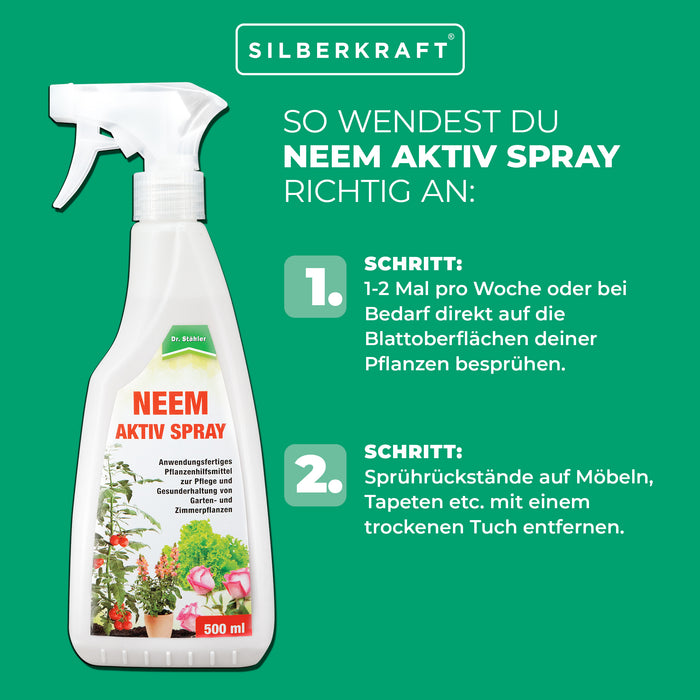 Neem Active Spray : soigner et maintenir la santé des plantes de jardin et d'intérieur