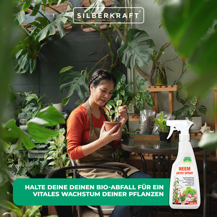 Neem Active Spray : soigner et maintenir la santé des plantes de jardin et d'intérieur