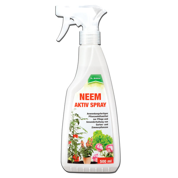 Neem Active Spray : Entretien et santé des plantes de jardin et d'intérieur - Silberkraft