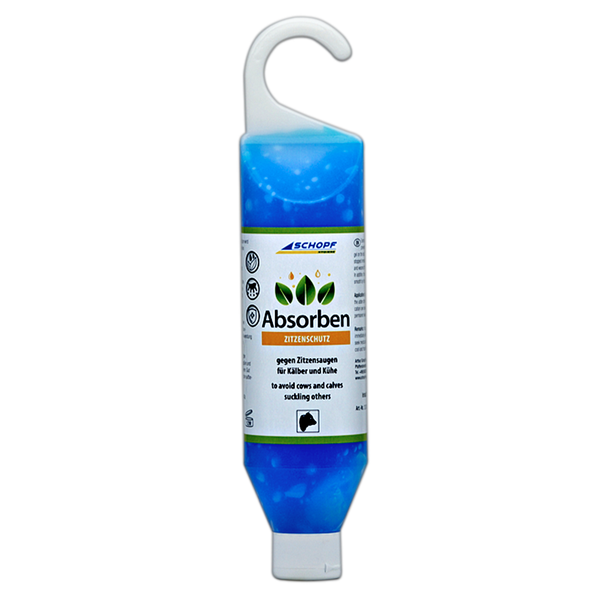 Absorben : Gel de soin du pis contre la succion des trayons pour veaux et vaches - Silberkraft
