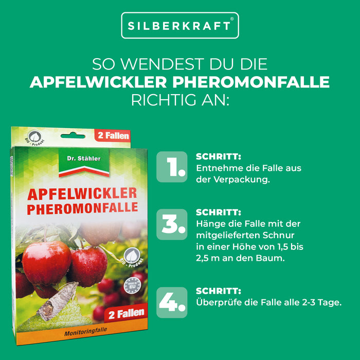 Piège à phéromones du carpocapse de la pomme : protection efficace des arbres fruitiers
