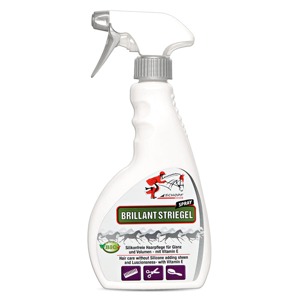 Spray queue et crinière Brilliant pour des crins de cheval brillants - Silberkraft