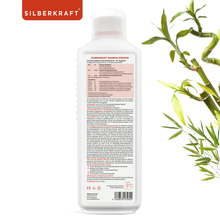 Engrais pour bambou - Engrais liquide minéral NPK avec azote - Engrais pour bambou - Fertilisation du bambou